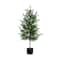 4ft. Unlit Norfolk Pine Artificial Potted Christmas Tree